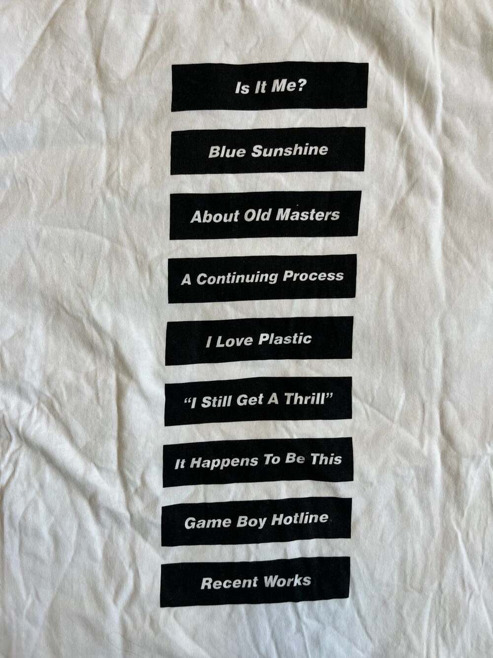 Raf Simons SS18 Script Tee - Picture 6 of 10